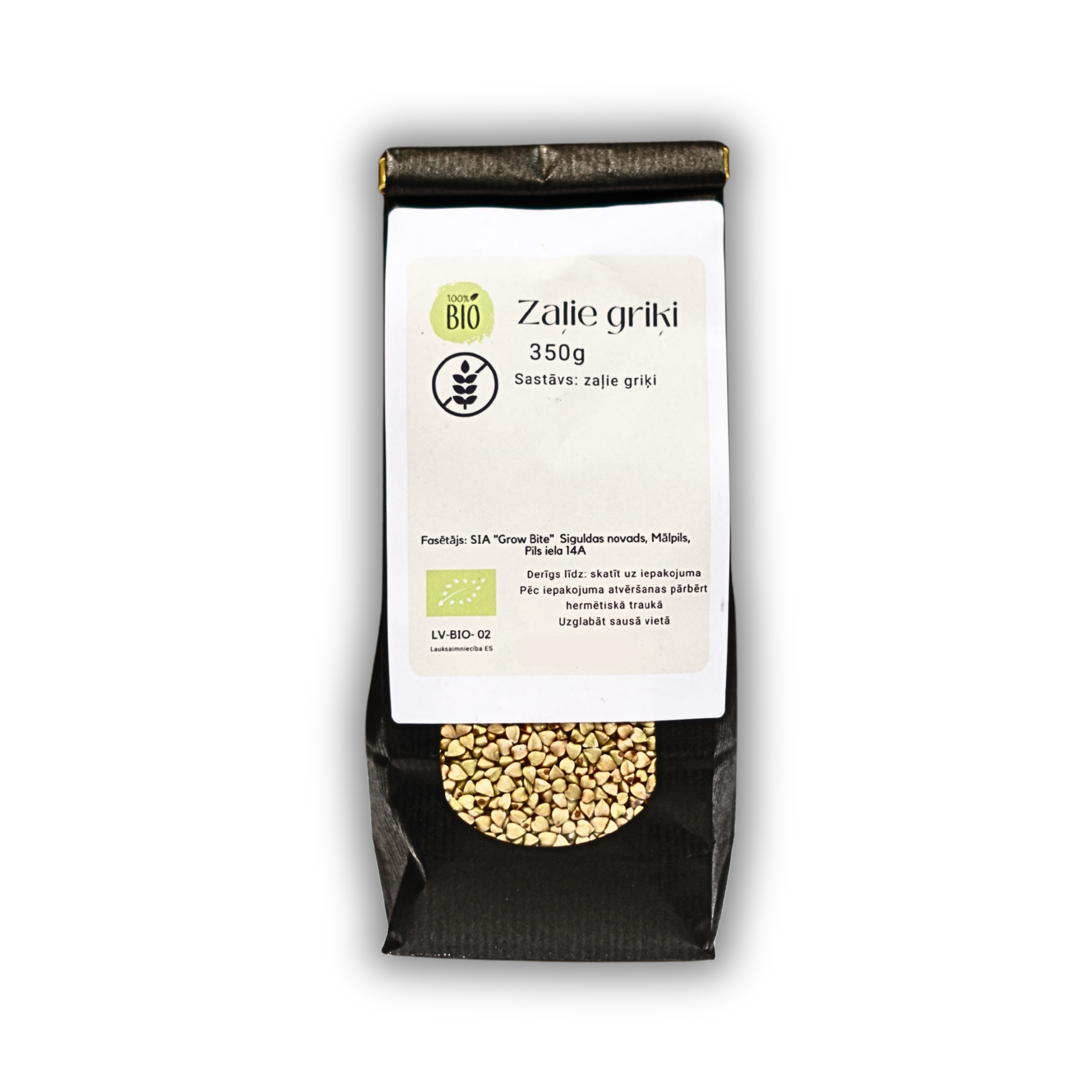 BIO Zaļie griķi (350g)